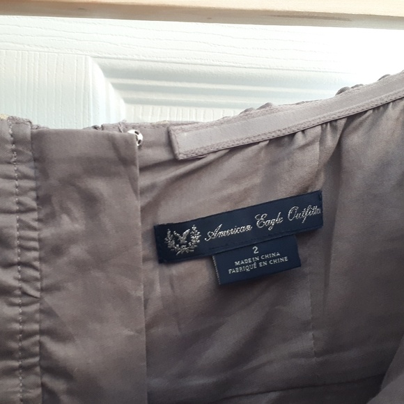 ⭐2/$25 American Eagle Strapless Metallic Minidress - Picture 4 of 5